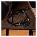 Trip Machine Braided key chain black