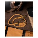 Trip Machine Braided key chain tan