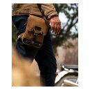 Trip Machine Biker Oberschenkeltasche / Beintasche Tabakbraun