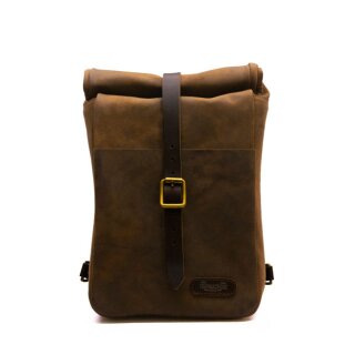 Trip Machine Mini-Rucksack Satteltasche 3,3 Liter Tabakbraun