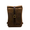 Trip Machine Mini-Rucksack Satteltasche 3,3 Liter Tabakbraun