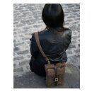 Trip Machine Mini-Rucksack Satteltasche 3,3 Liter Tabakbraun