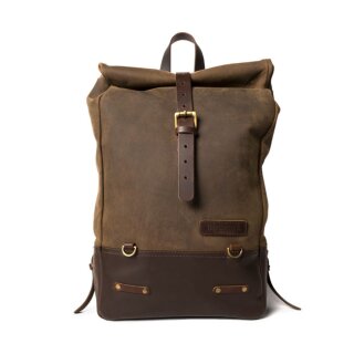 Trip Machine Backpack panniers tobacco
