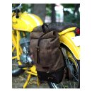 Trip Machine Backpack panniers tobacco