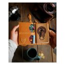 Trip Machine Explorer wallet vintage tan