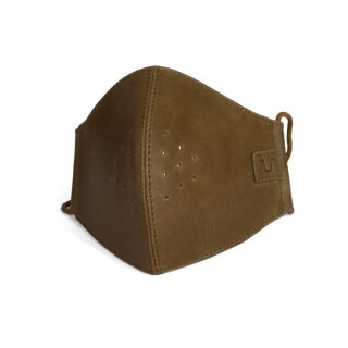 Trip Machine Face mask tobacco brown