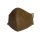 Trip Machine Face mask tobacco brown