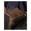 Trip Machine Outlaw saddlebag tobacco