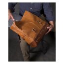 Trip Machine Outlaw saddlebag vintage tan
