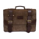 Trip Machine Warrior saddlebag  tobacco brown