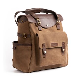 Trip Machine Outlander saddlebag tobacco
