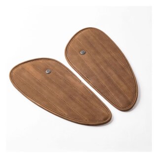 Trip Machine Classic leather tankpad brown