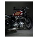 Trip Machine, Classic leather tank pad set. S Tobacco