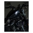 Trip Machine, Mini Diamond tank pads. Black suede