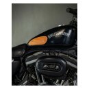 Trip Machine, Mini Classic leather tank pads. Tan