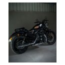 Trip Machine, Mini Classic leather tank pads. Tobacco