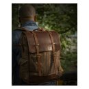Trip Machine Rambler backpack vintage tan