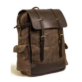 Trip Machine Rambler backpack tobacco brown
