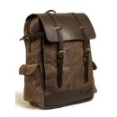 Trip Machine Rambler backpack tobacco brown