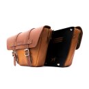 Trip Machine Wingman bag pair vintage tan