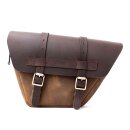 Trip Machine Wingman bag pair tobacco brown