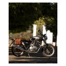 Trip Machine, Classic saddlebag. Cognac brown