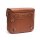 Trip Machine, Classic saddlebag. Cognac brown