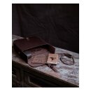 Trip Machine, Classic saddlebag. Caffeine brown