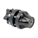Arlen Ness, wheel hub front. Black