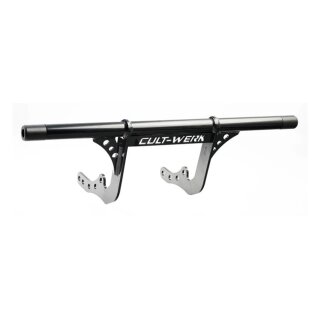 Cult-Werk, crashbar "Clubstyle". Front. Stainless