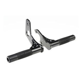 Cult-Werk, crashbar Clubstyle. Rear. Stainless