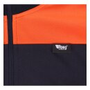 Roeg Hank Biker Trainingsjacke navy/orange Size XL