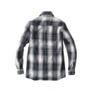 West Cost Choppers Riser Shirt Blue/Brown 2XL