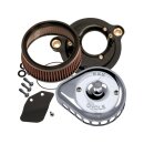 Mini Teardrop Stealth Air Cleaner Chrome