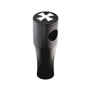 Maltese Cross 6 Risers Black Powder Coated 1"