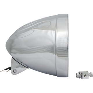 Flamed 7" Headlight Housing Chrome