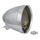 Flamed 7" Headlight Housing Chrome