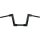 2" Str8UP Handlebar for Road Glide Medium (280mm) Black Powder Coated Cable Clutch Throttle By Wire