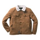 Sherpa Lined Canvas Jacket Duck