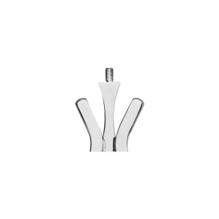 18" Multitude Stick Sissy Bar For 200 mm rear tire Softails, Width 11" Chrome