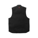 West Coast Choppers Arbeitsweste schwarz 4XL