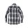 West Cost Choppers Riser Shirt Blue/Brown XL