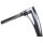 430 Extra Tall Flow Bar Super Fat Handlebar for Road Glide with 1 1/4" Clamp Diameter 3-Hole Raw 1,4" Throttle By Wire