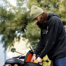 Biltwell Evergreen Loden Beanie Strickmütze grün