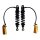 STX 36 Blackline Twin Shock Absorber with Golden Reservoir Length: 310,5 mm, Stroke 78,5 mm, Mounted Spring: 66420-026 (26 N/mm) Blackline Gold