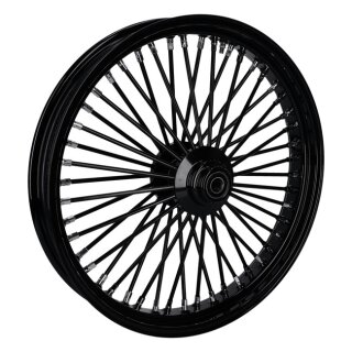 Custom Big Spoke SF Felge schwarz für Harley Dyna 04-07 23X3.5" TGA