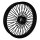 Radial 48 fat spoke front wheel 3.50 x 23 SF black