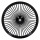 Radial 48 fat spoke front wheel 3.50 x 23 SF black