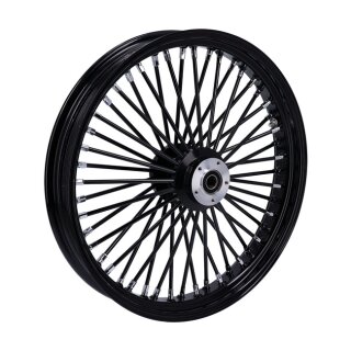 Big King Spoke DF Vorderrad Felge schwarz für Harley Custom 23X3.5"