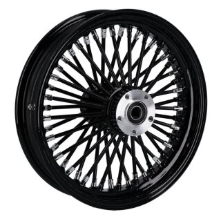Big Spoke Felge hinten schwarz für Harley 16X3.5" TGA Gutachten